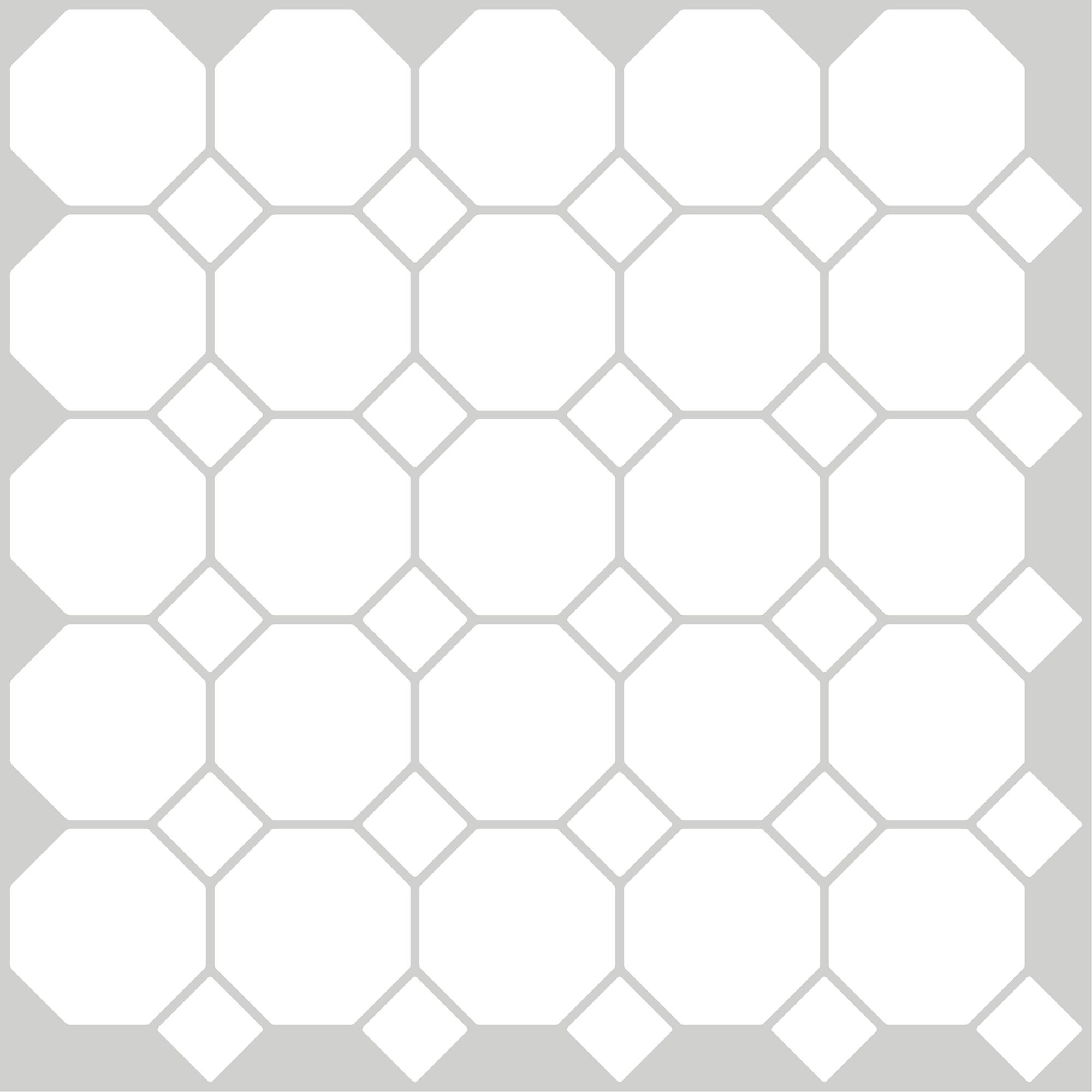 InHome Octagon Peel & Stick Backsplash Tiles